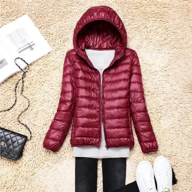 Avencea - The New Ultralight, Packable Down Coats with Hood