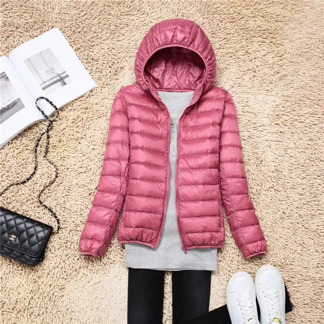 Avencea - The New Ultralight, Packable Down Coats with Hood