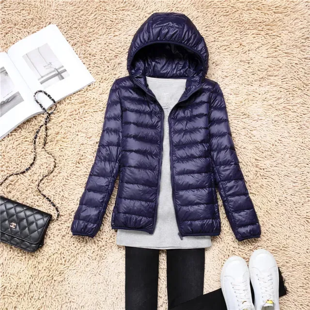 Avencea - The New Ultralight, Packable Down Coats with Hood