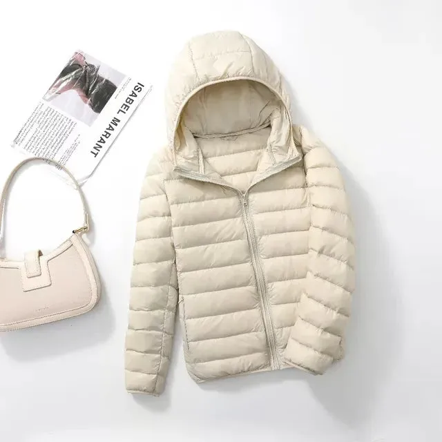 Avencea - The New Ultralight, Packable Down Coats with Hood