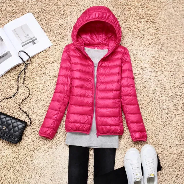 Avencea - The New Ultralight, Packable Down Coats with Hood