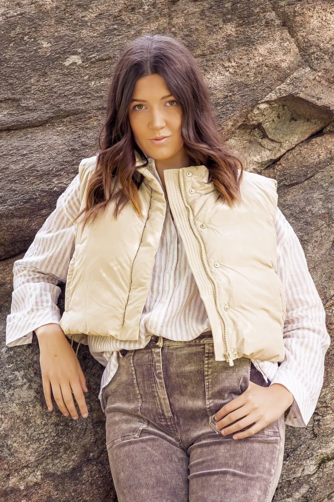 Avery Cropped Puffer