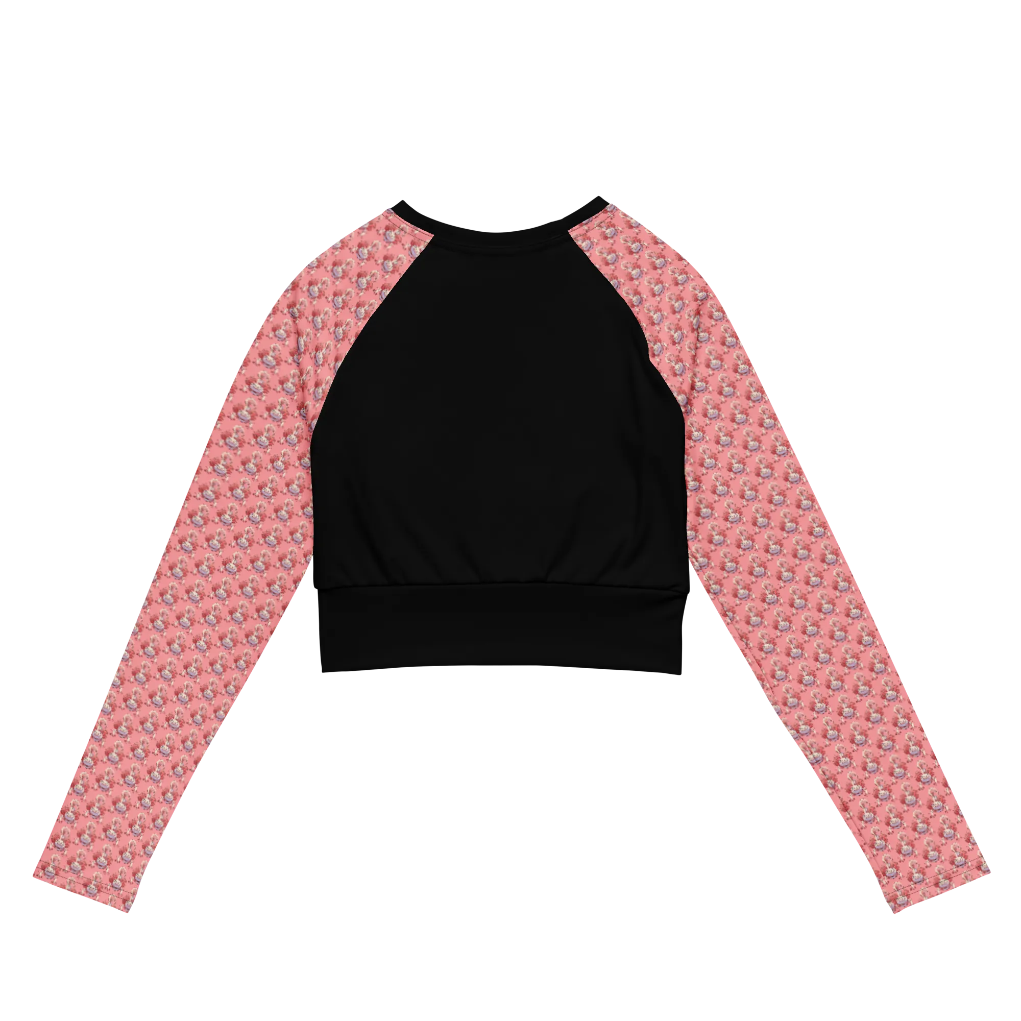 Axolotl Recycled Long-sleeve Crop Top