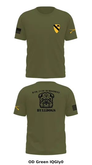 B Co, 3 Cav 38 regiment  Store 1 Core Men's SS Performance Tee - IQGIy0
