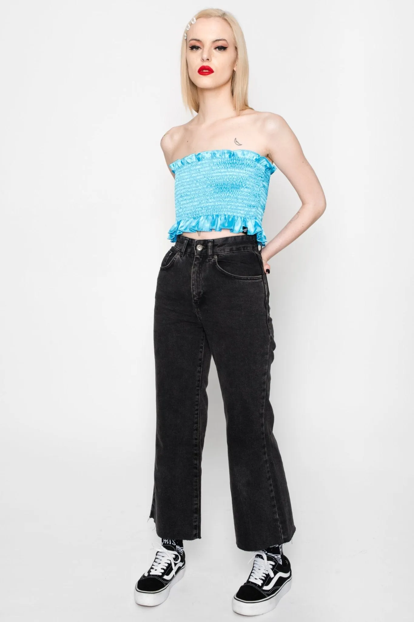 Baby Blue Tube Top