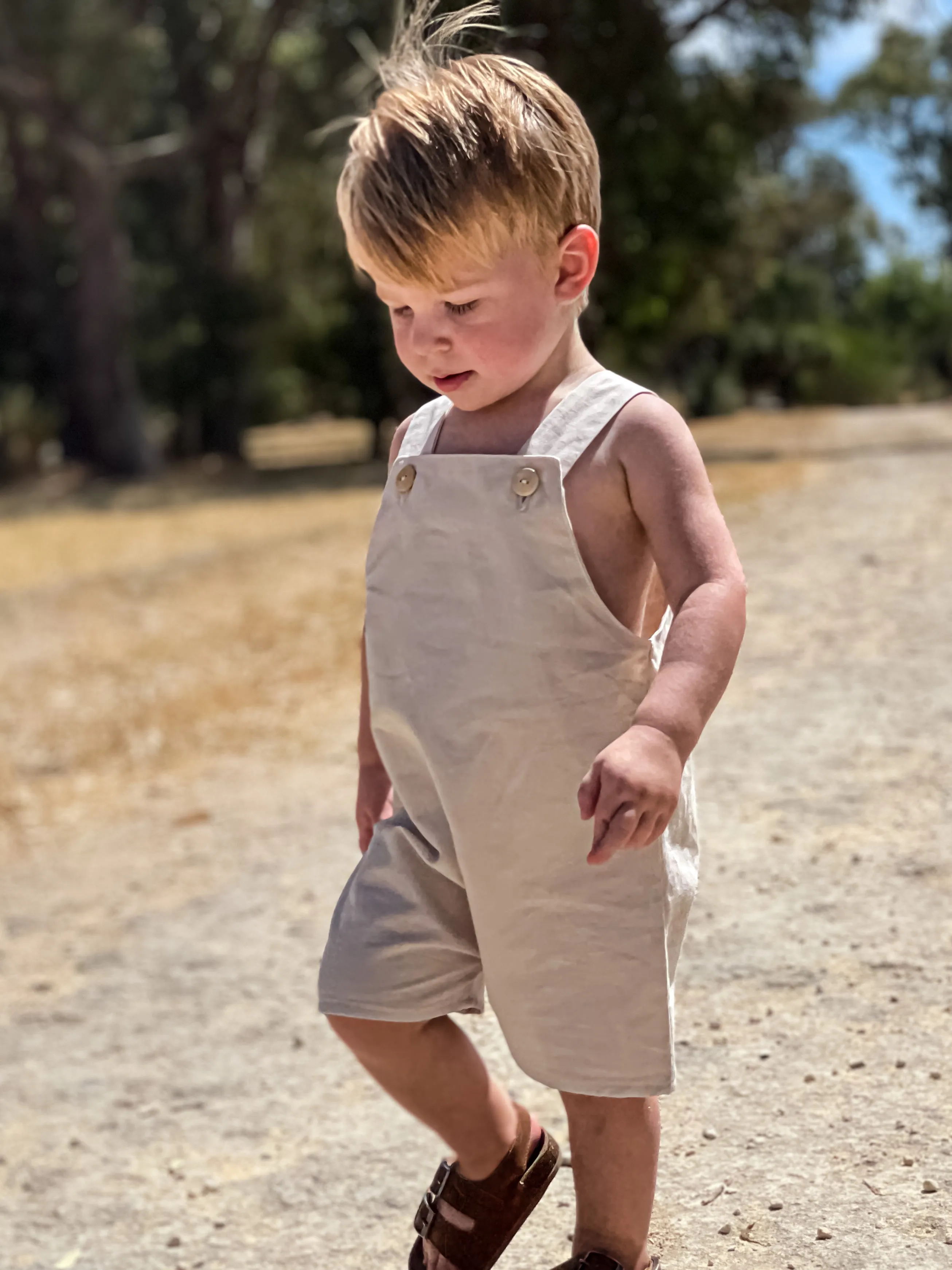 Baby Ginger Overalls