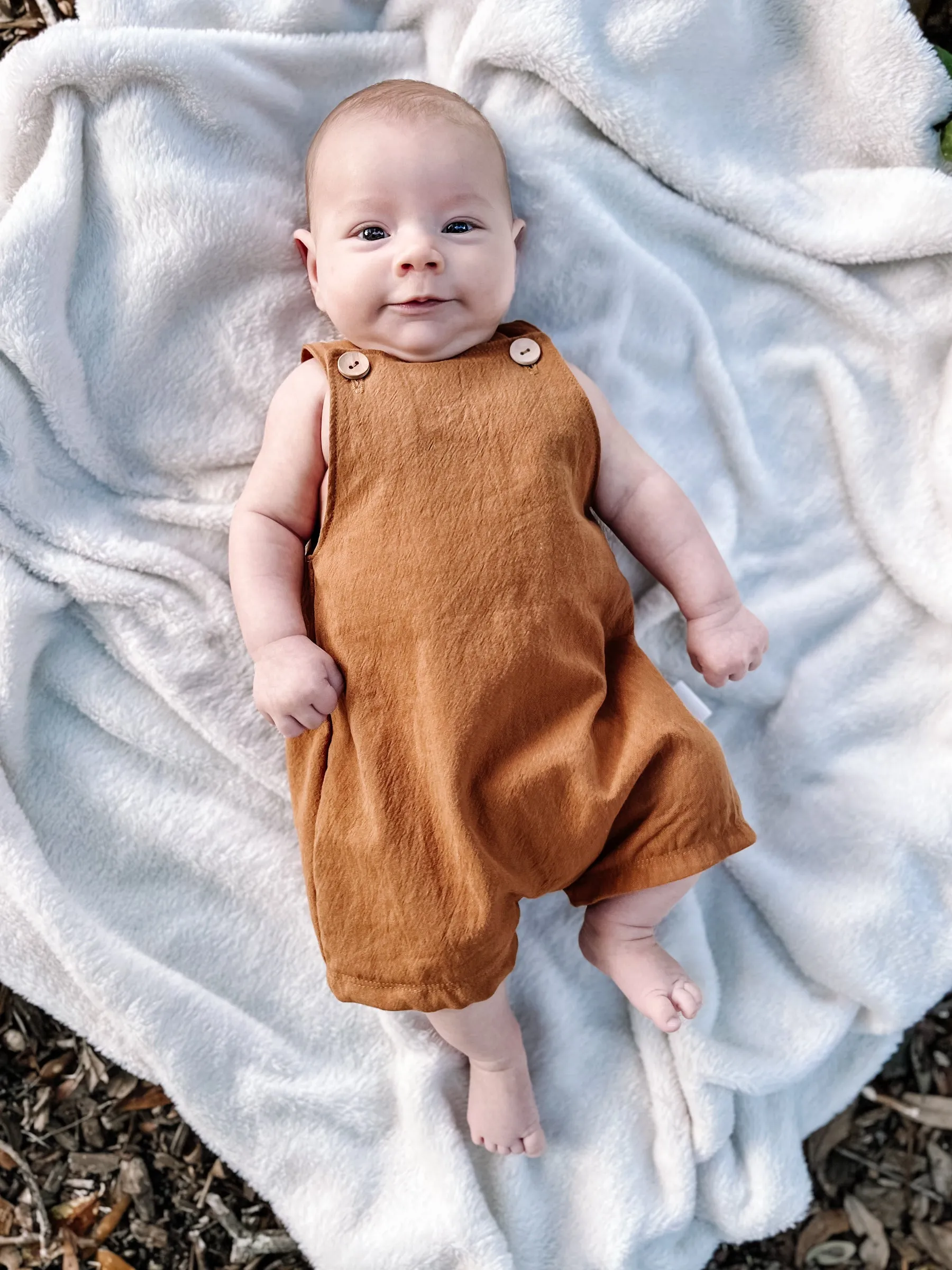 Baby Ginger Overalls