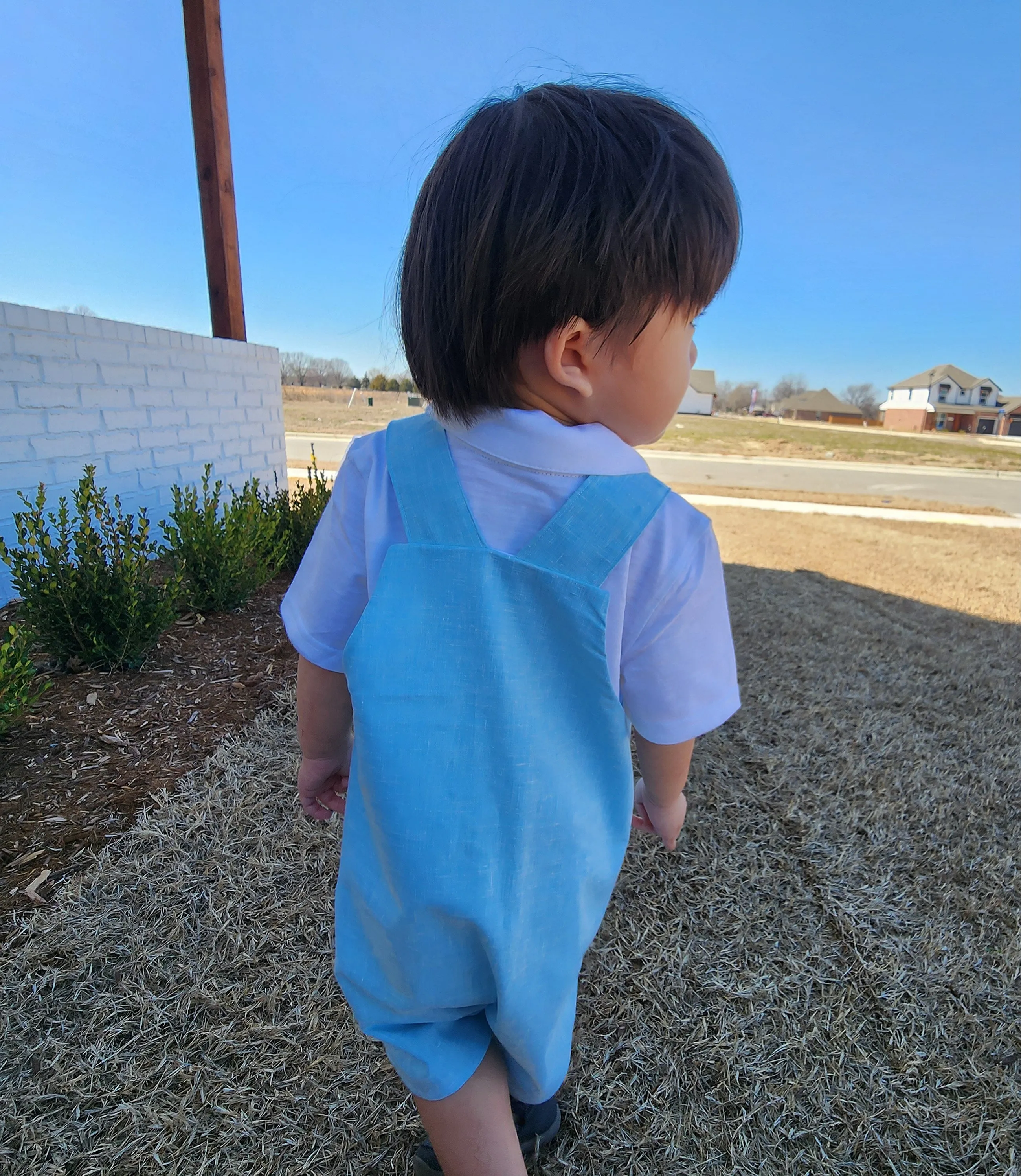 Baby Ginger Overalls