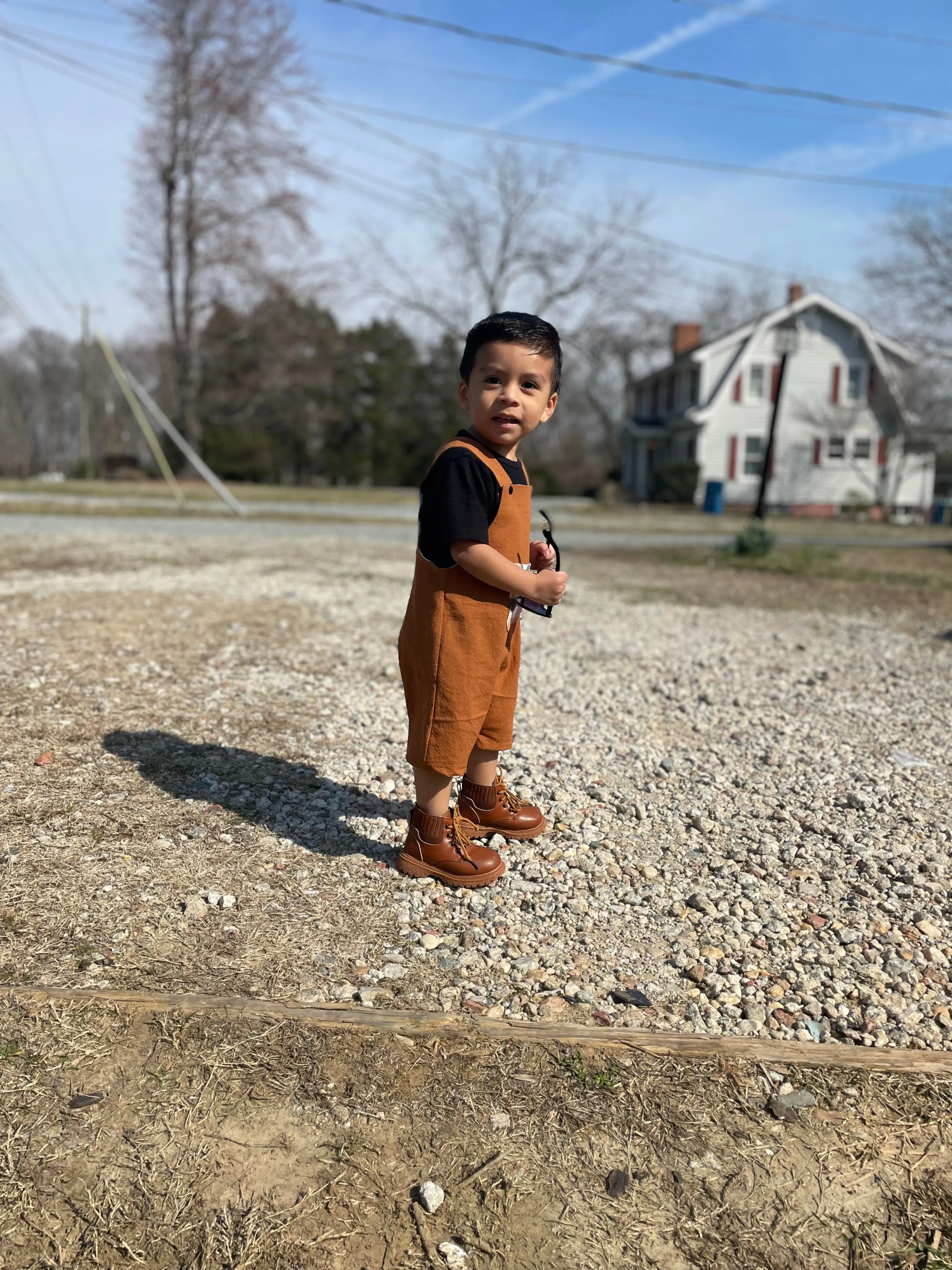 Baby Ginger Overalls