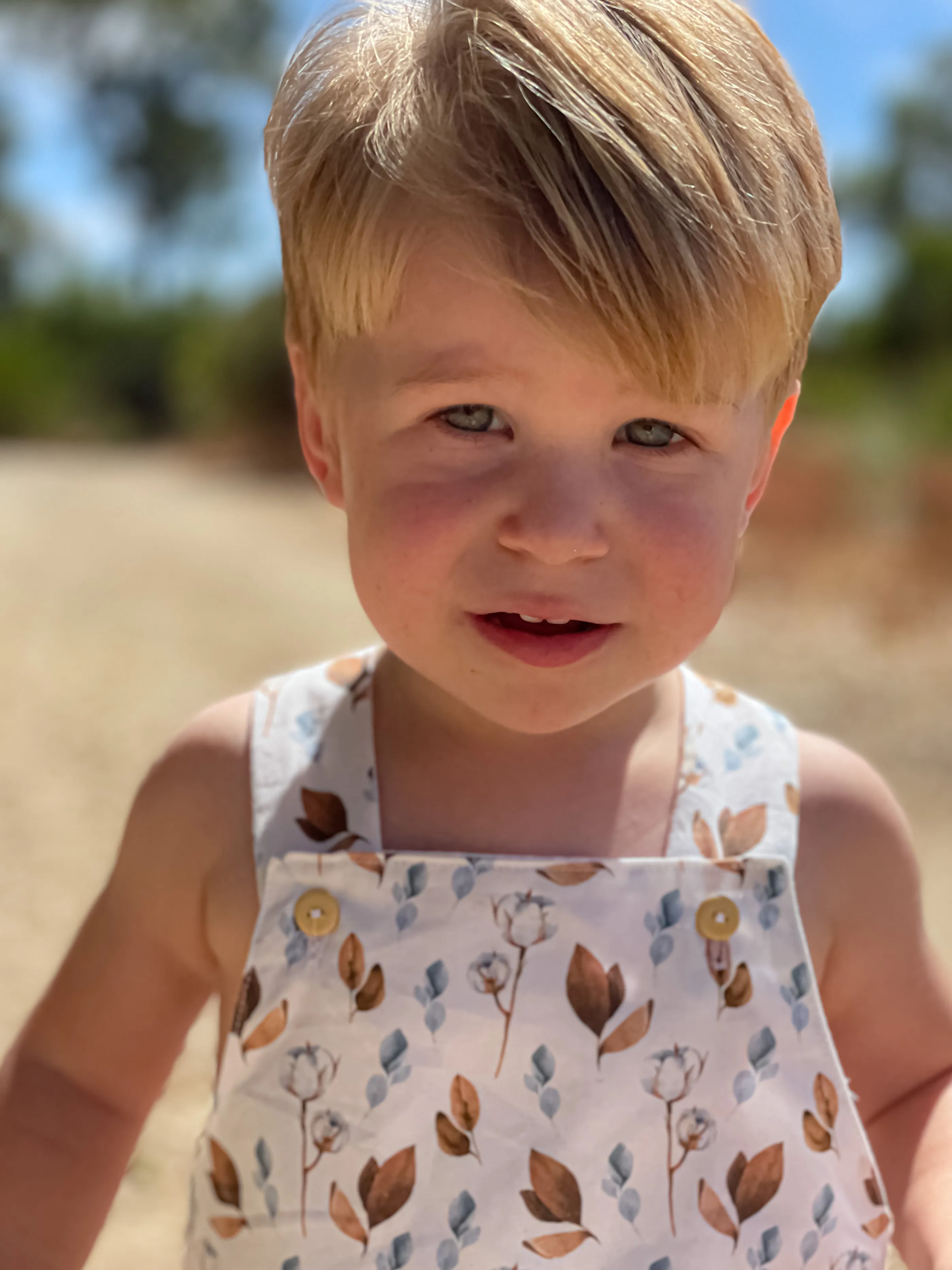 Baby Ginger Overalls