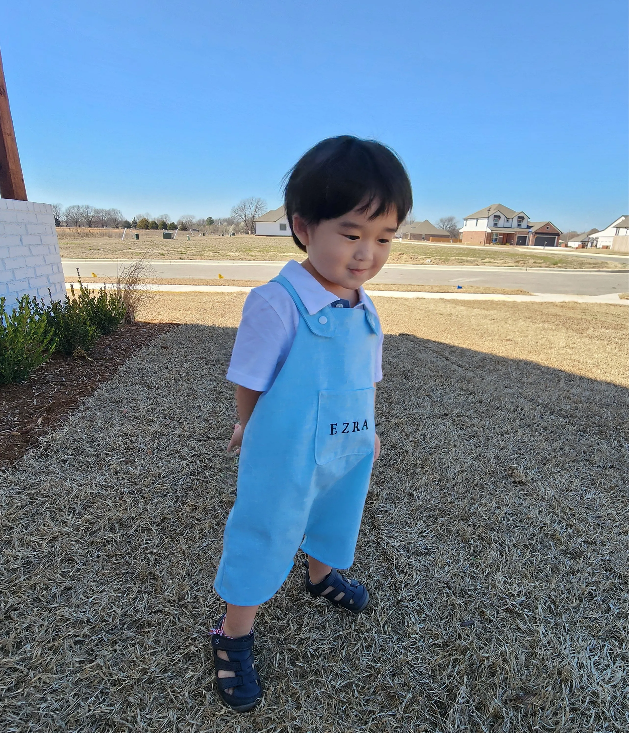 Baby Ginger Overalls