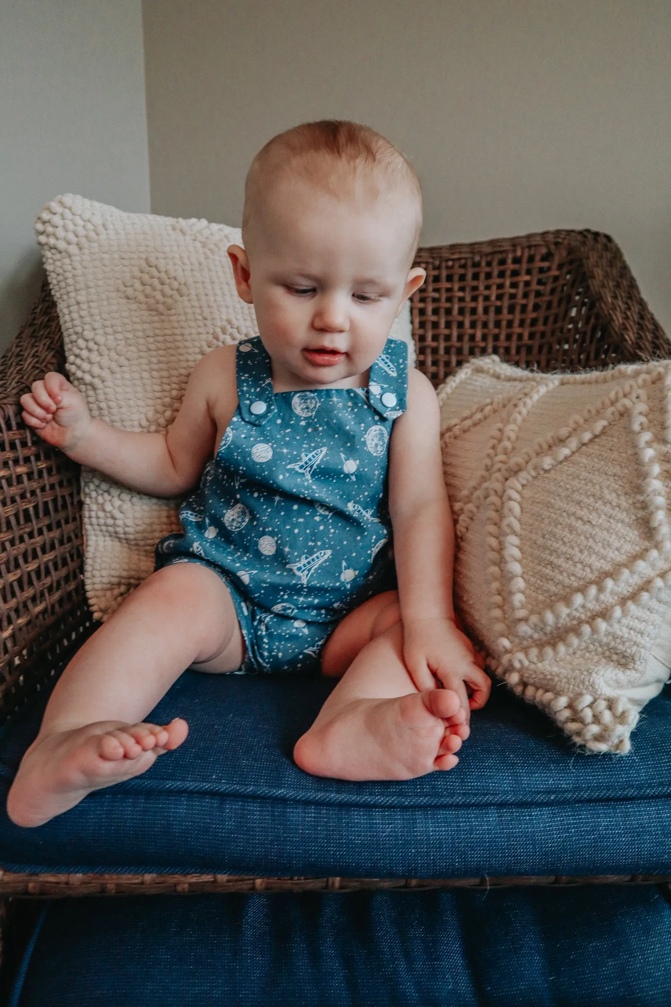 Baby Ginger Overalls