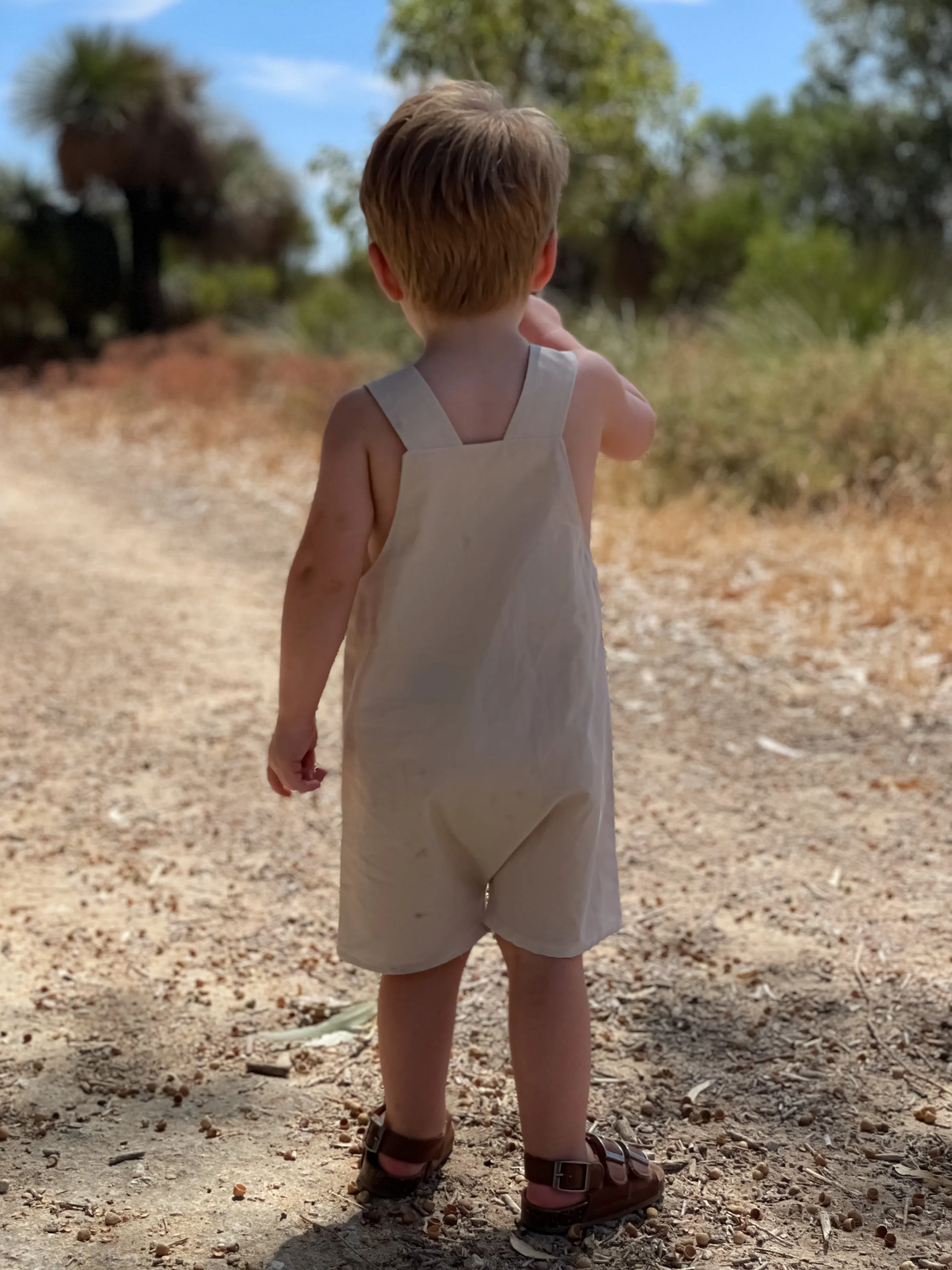 Baby Ginger Overalls
