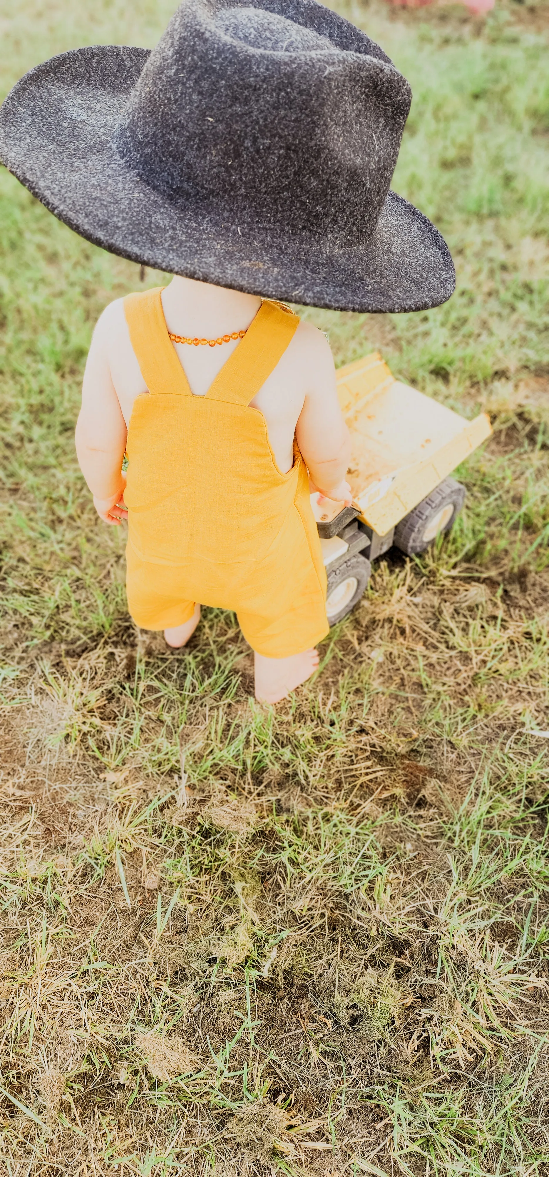 Baby Ginger Overalls