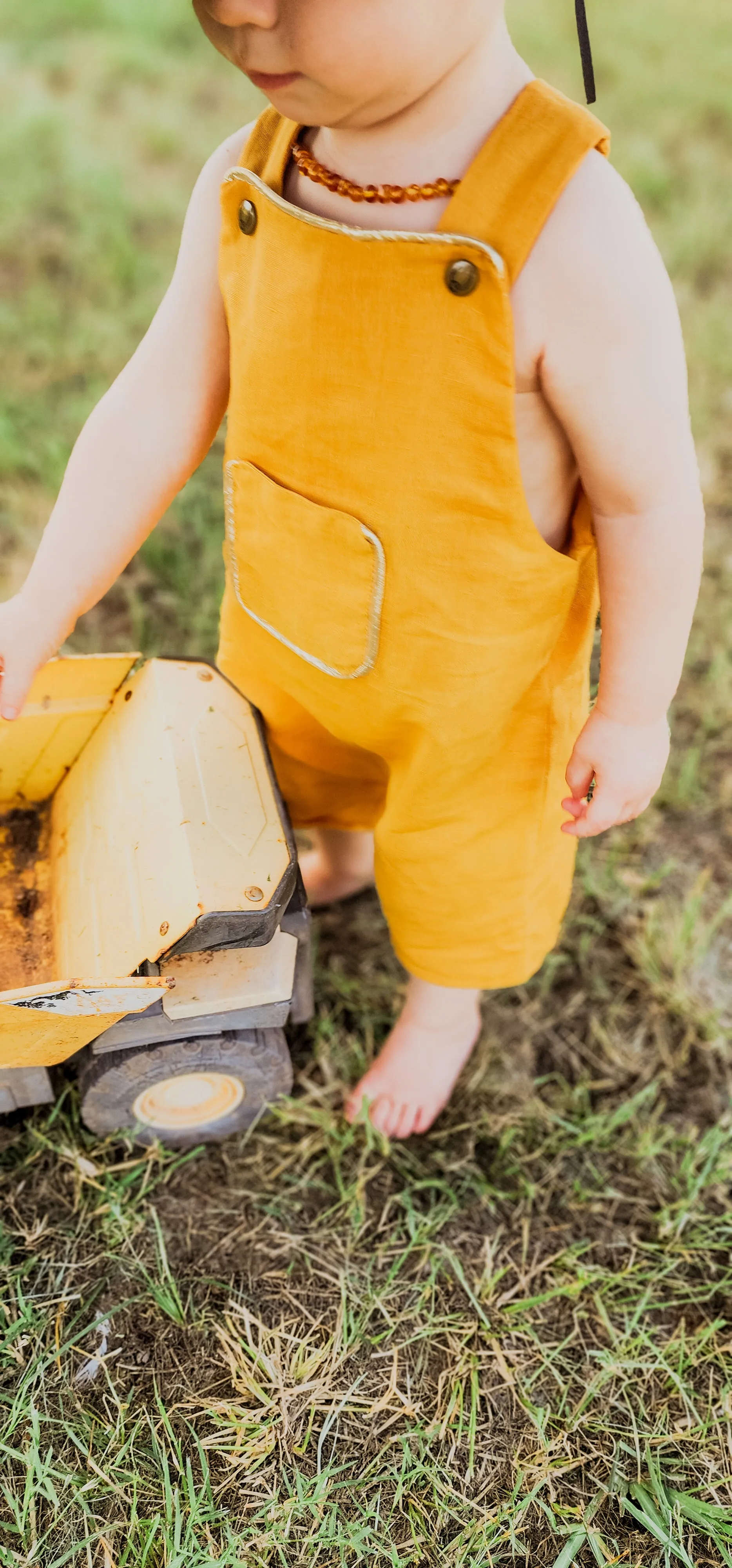 Baby Ginger Overalls