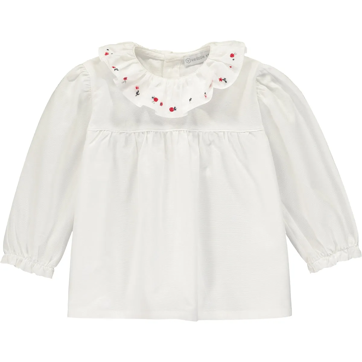 Baby Girl White Blouse