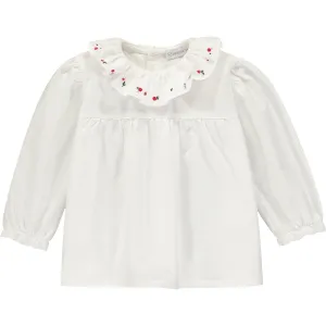 Baby Girl White Blouse