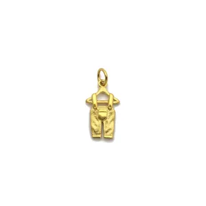 Baby Overalls Pendant (24K)