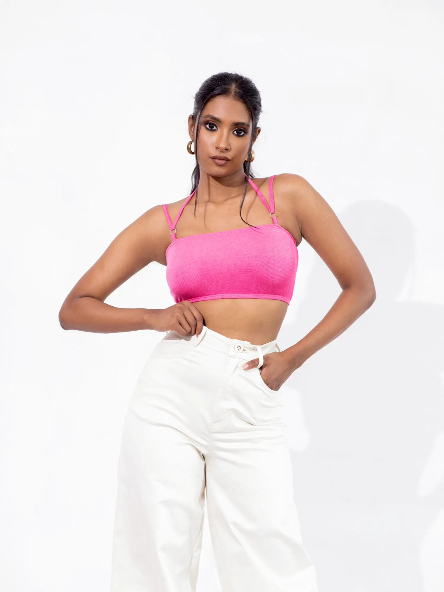 Back Tie Up Tube Top