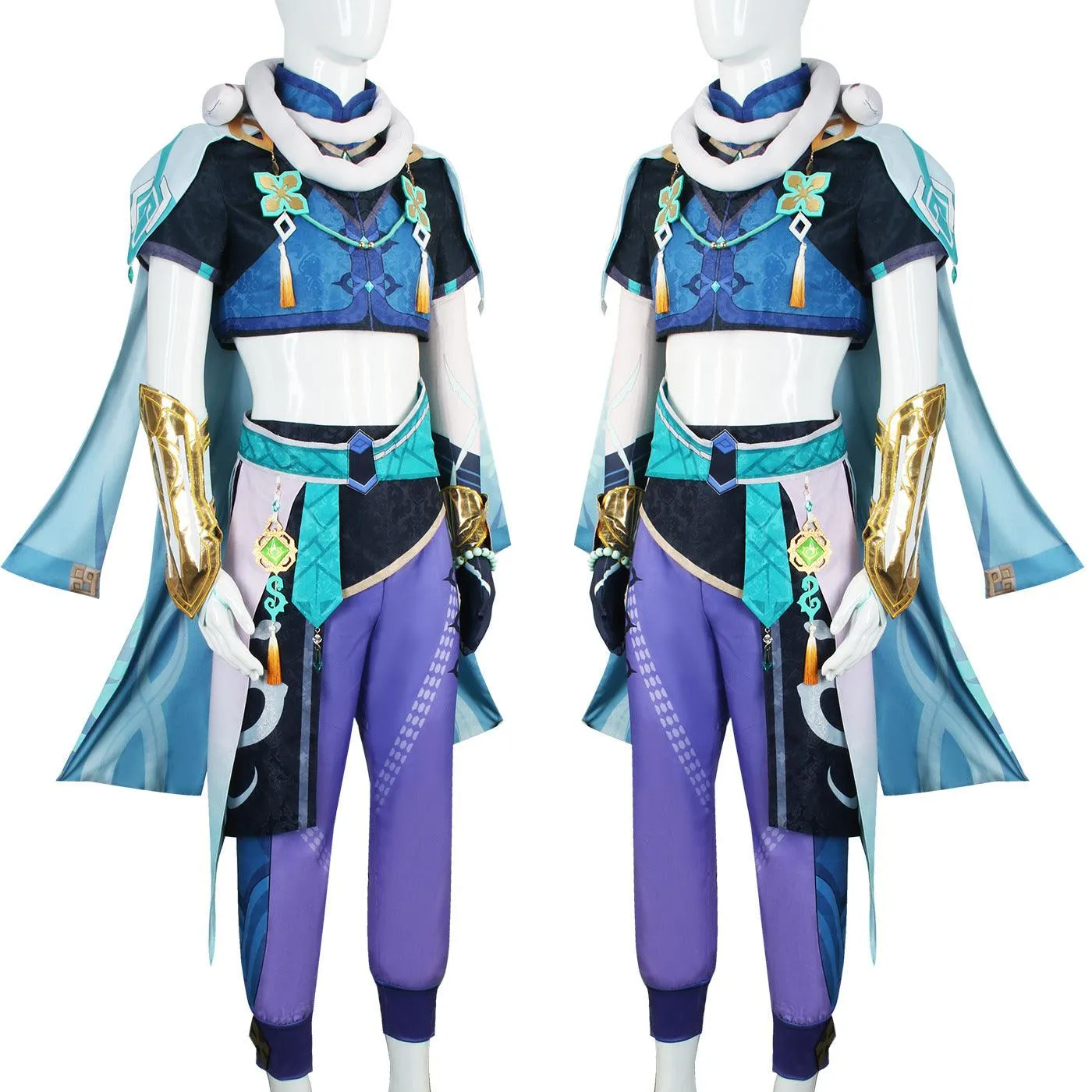 Baizhu Costume Cosplay Suit