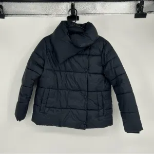 Banana Republic Factory Black Cropped Puffer Coat Size XSP