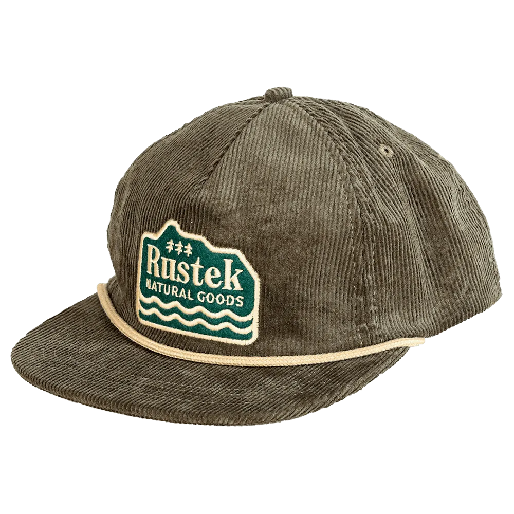Banks Hemp Corduroy Strapback | Green