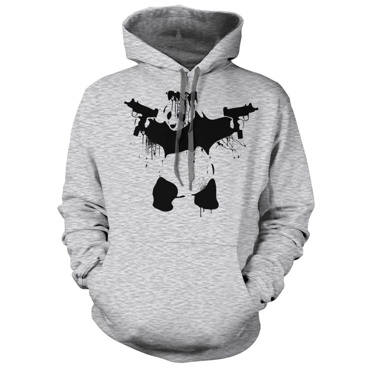 Banksy Panda Uzi Hoodie
