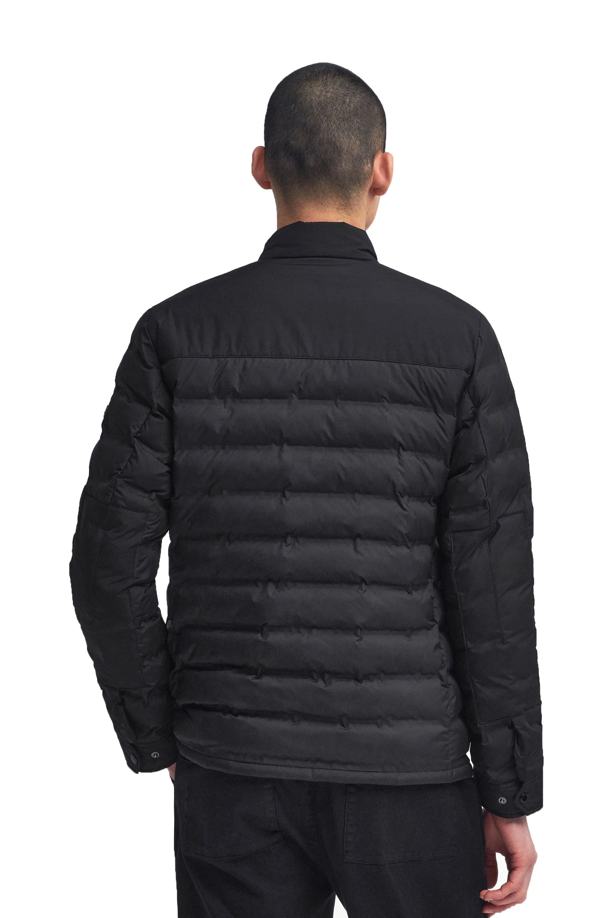Barbour International Welded Ariel Puffer Jacket Black