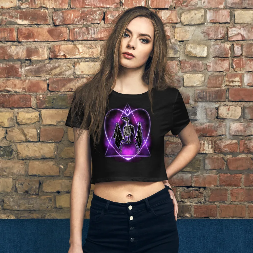 Bat Love Crop Tee