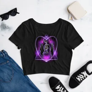 Bat Love Crop Tee