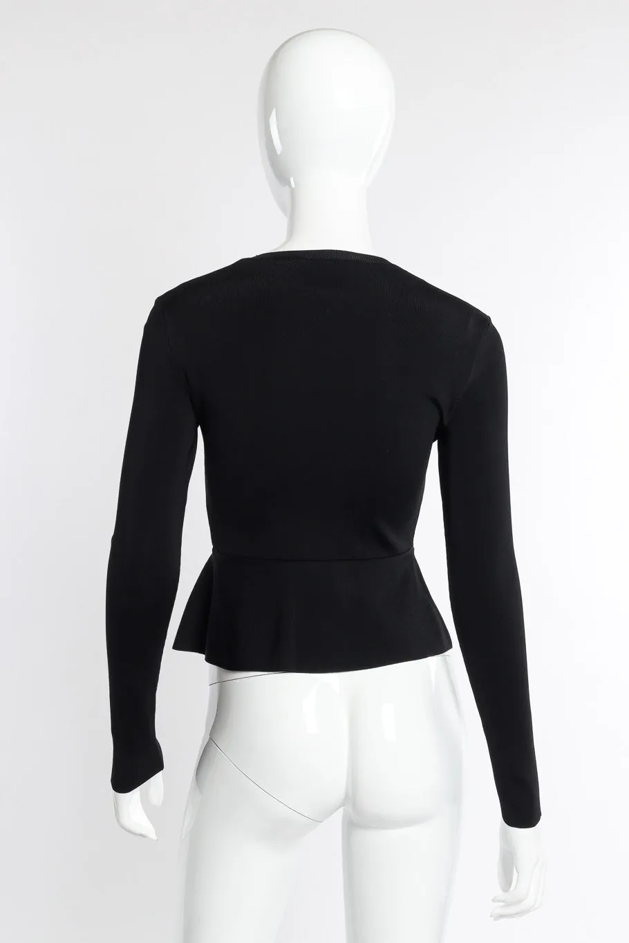 Beaded Fishnet Knit Top