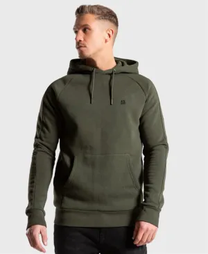 Bee Inspired Signature Raglan Hoodie Khaki Green