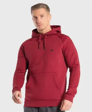 Bee Inspired Signature Raglan Hoodie Red
