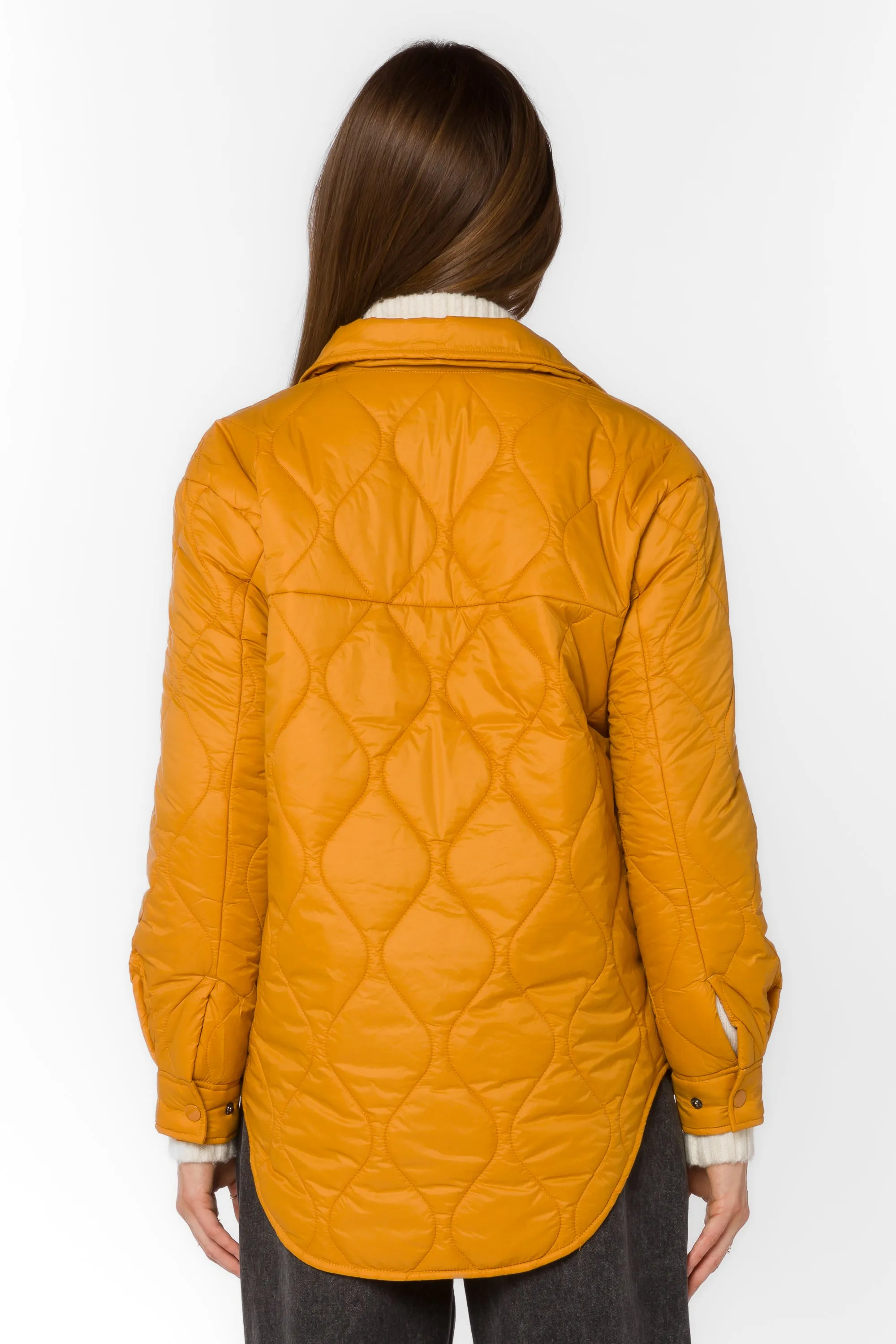Bella Butterscotch Puffer Jacket