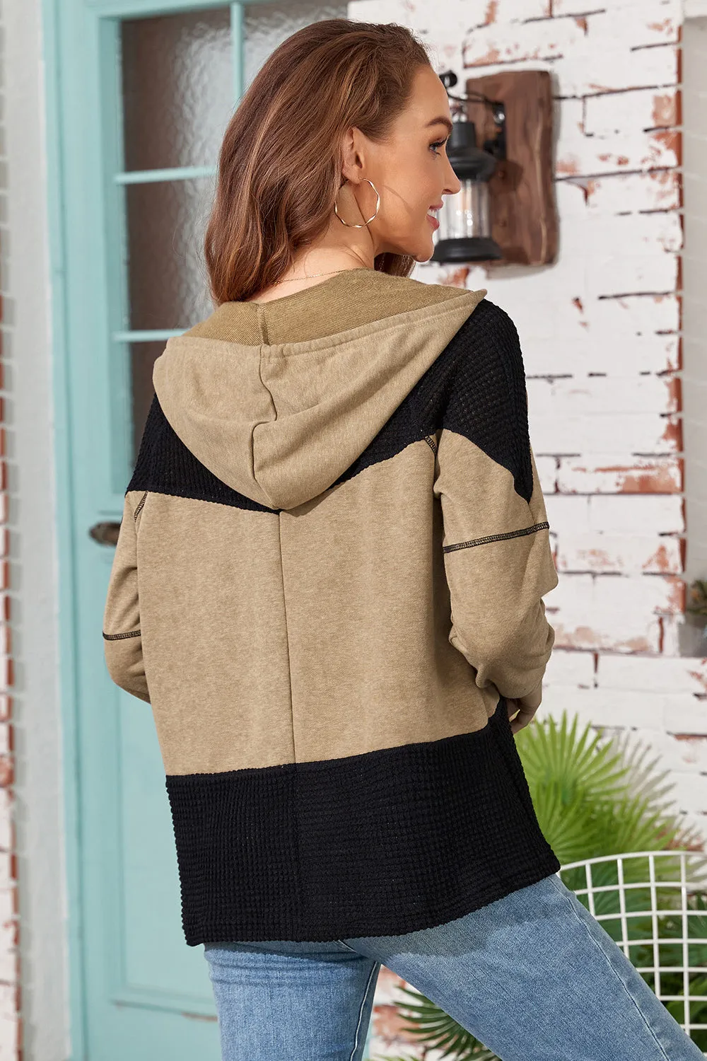 Berkley Zip-Up Drawstring Hooded Jacket
