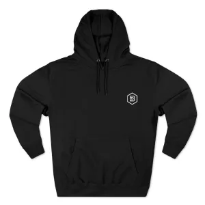 B.E.V.  Women's Black Hoodie