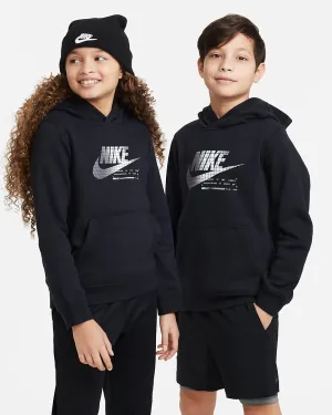 Big Kids' Sportswear Club Fleece Graphic Pullover Hoodie