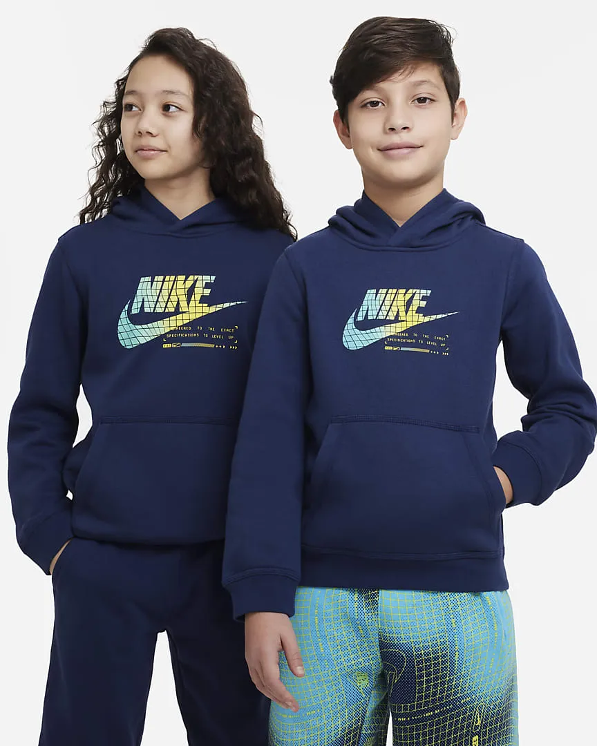 Big Kids' Sportswear Club Fleece Graphic Pullover Hoodie