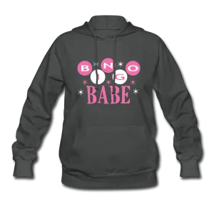 Bingo Babe Women's Hoodie In Dark Gray
