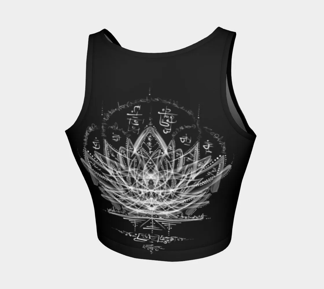 BIO LUMINESCENSE LOTUS - Crop top
