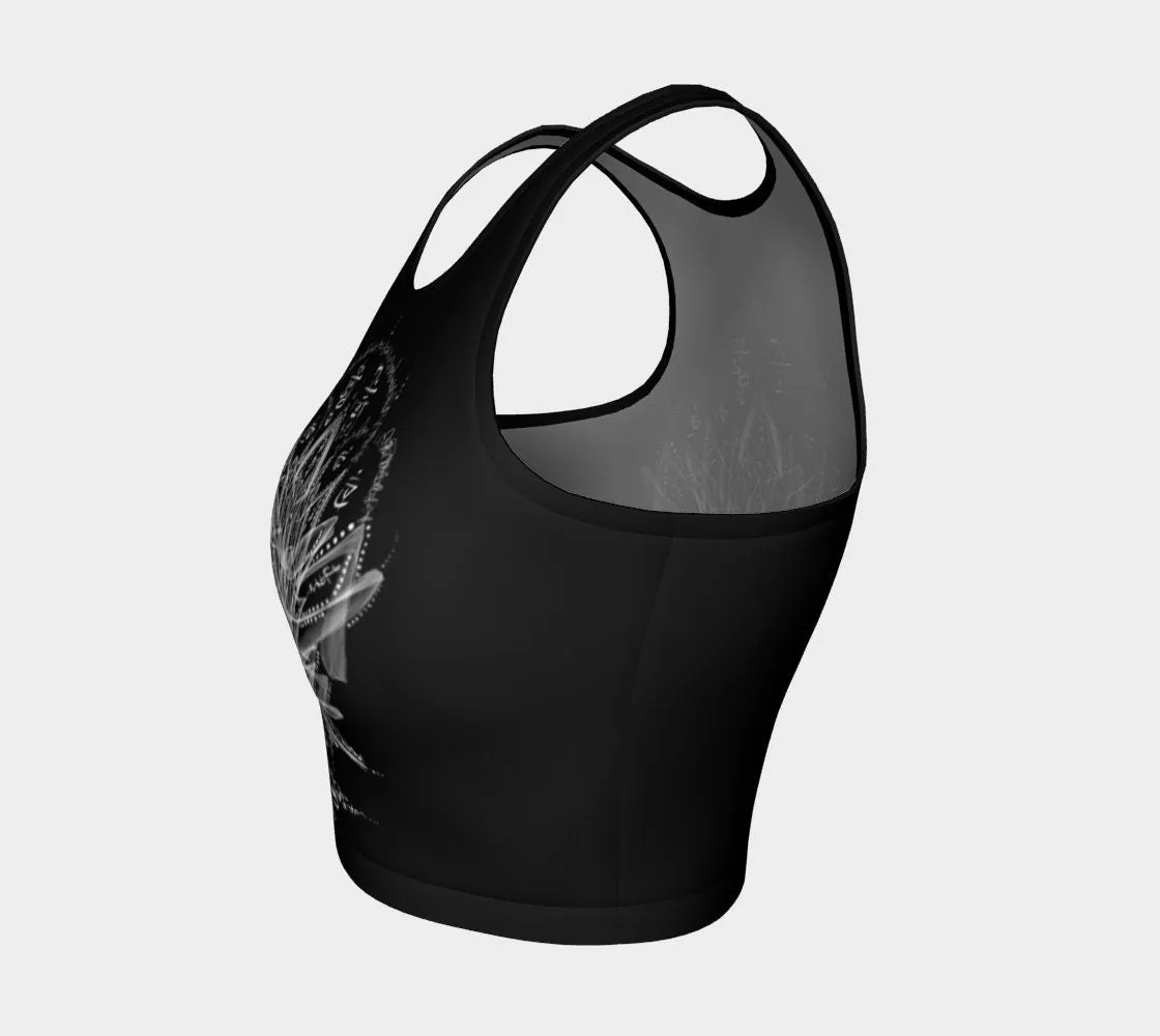BIO LUMINESCENSE LOTUS - Crop top
