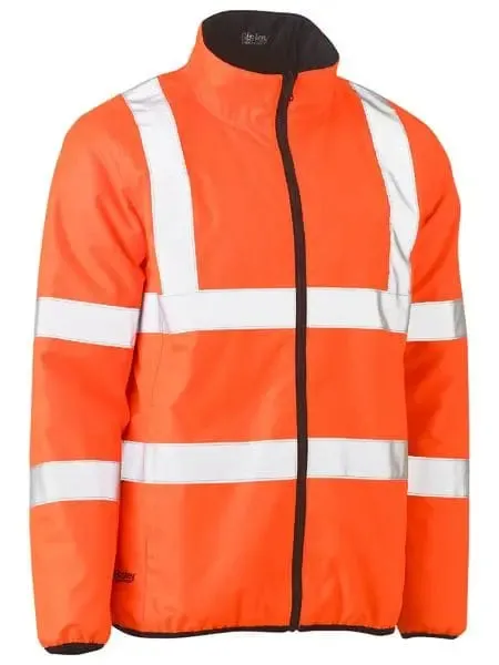 Bisley Workwear Taped Hi Vis Reversible Puffer Jacket BJ6350HT