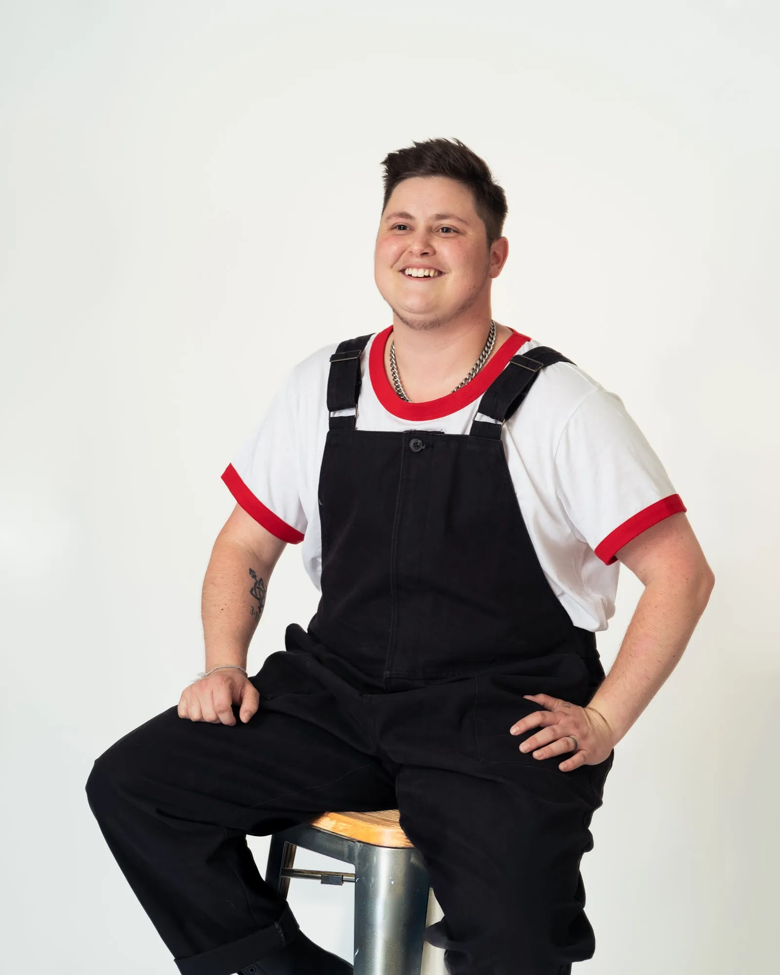 Black Canvas Overalls