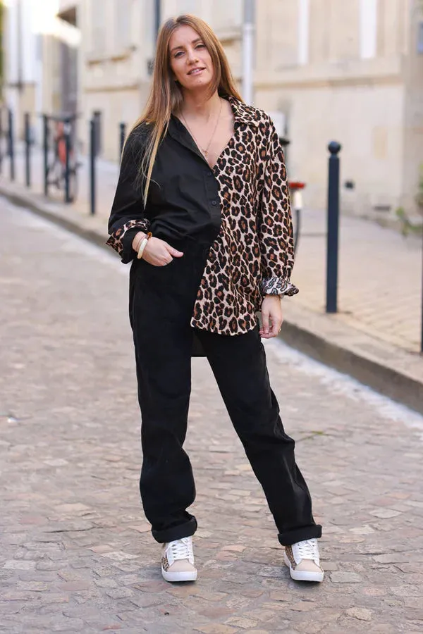 Black Corduroy Pants