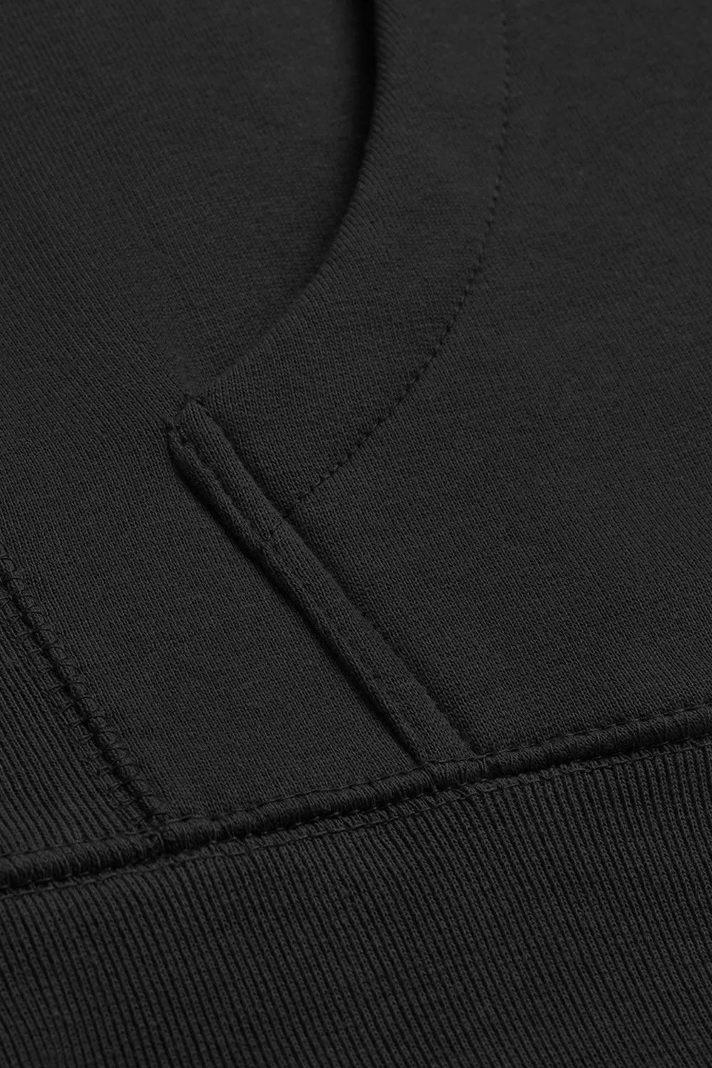 Black Hoodie Sweatshirt