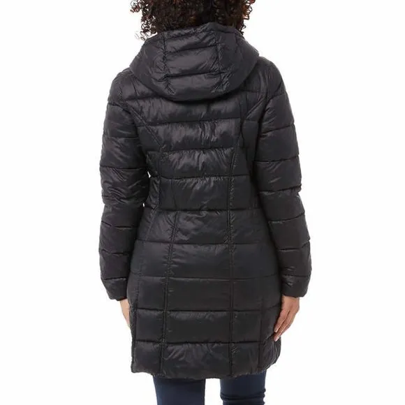 BLACK NWT  Ladies' 3/4 Length Puffer Jacket Aventure