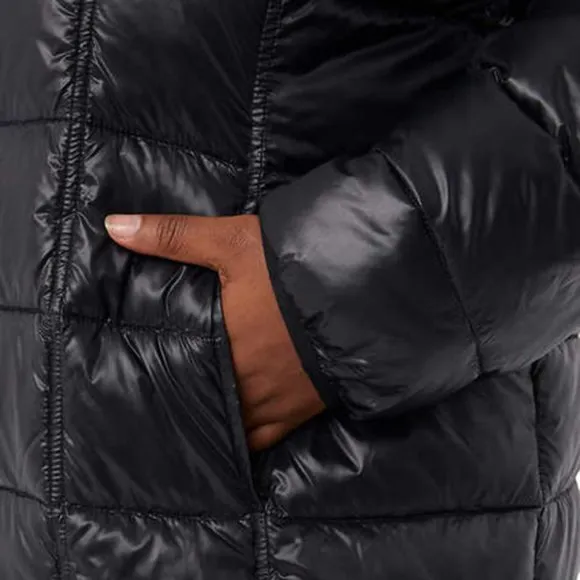 BLACK NWT  Ladies' 3/4 Length Puffer Jacket Aventure
