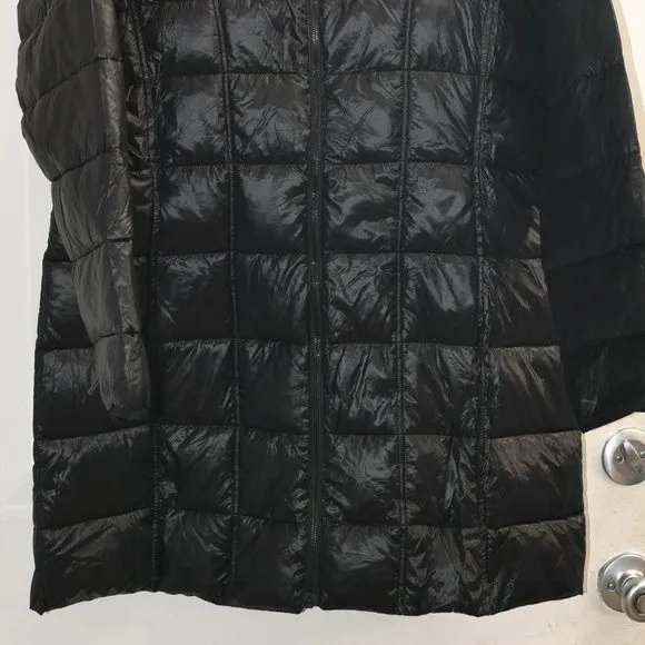 BLACK NWT  Ladies' 3/4 Length Puffer Jacket Aventure