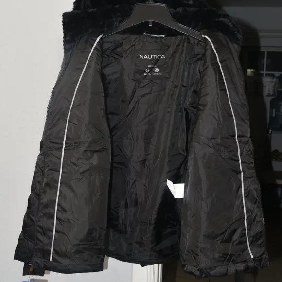 BLACK NWT Nautica Ladies’ Puffer Jacket