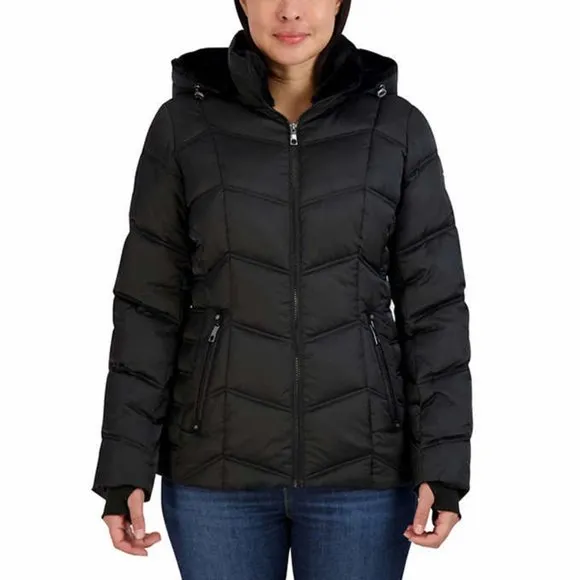 BLACK NWT Nautica Ladies’ Puffer Jacket